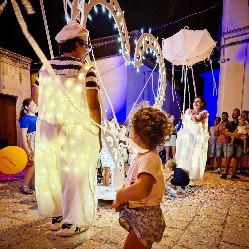 Trampolieri Angeli e Mimi Luminosi: Spettacolo Itinerante Unico

Scopri 